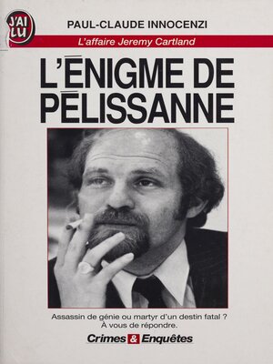 cover image of L'Énigme de Pélissanne
